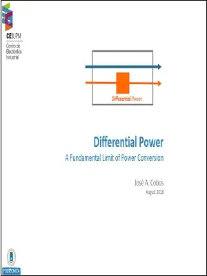 Differential Power: A Fundamental Limit of Power Conversion Slides