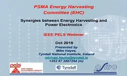 Synergies between energy harvesting and power electronics Video
