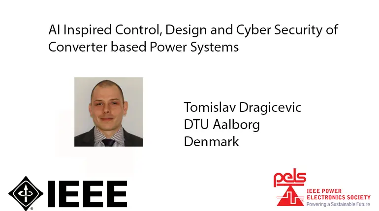 AI Inspired Control- Design and Cyber Security of Converter based Power Systems-Video