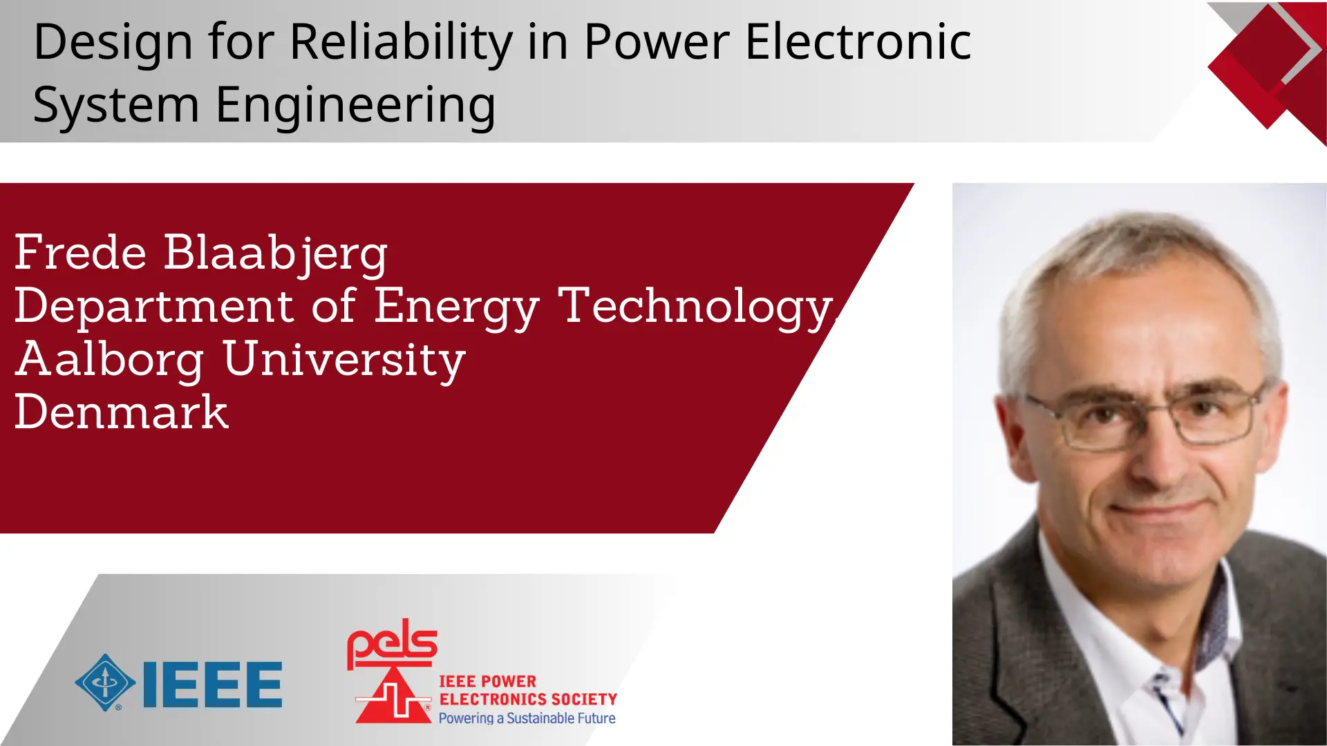 Design for Reliability in Power Electronic System Engineering-Slides