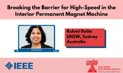 Breaking the Barrier for High-Speed in the Interior Permanent Magnet Machine-Slides