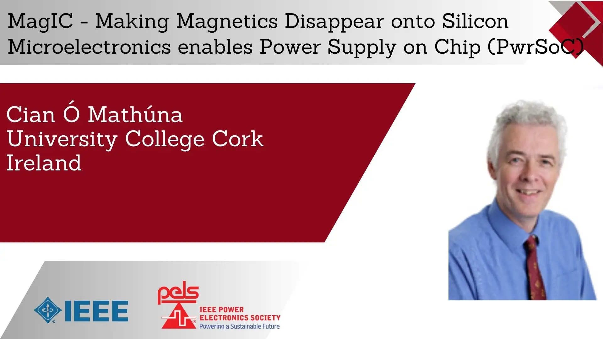 MagIC - Making Magnetics Disappear onto Silicon Microelectronics enables Power Supply on Chip (PwrSoC)-Video