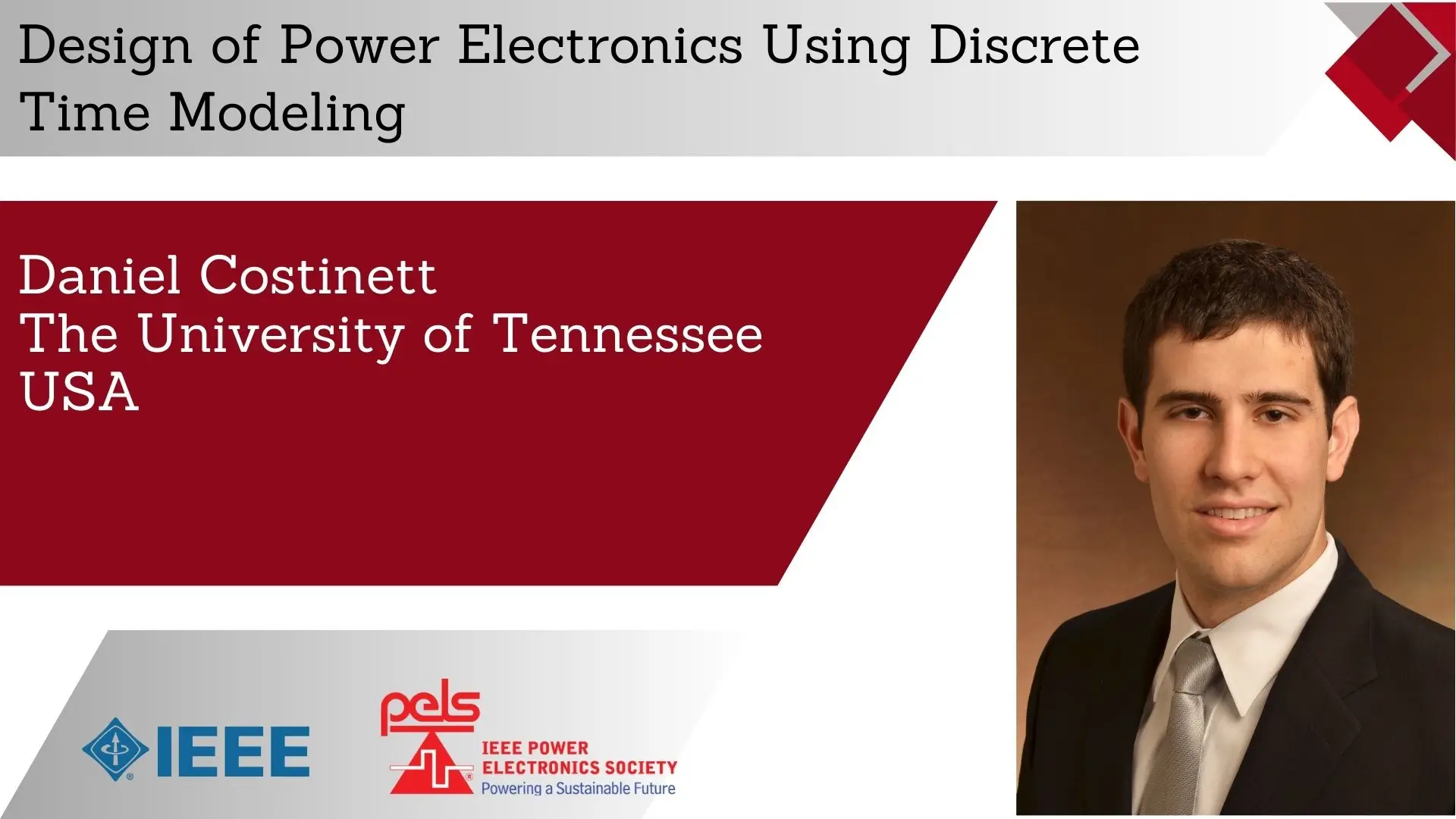 Design of Power Electronics Using Discrete Time Modeling -Slides