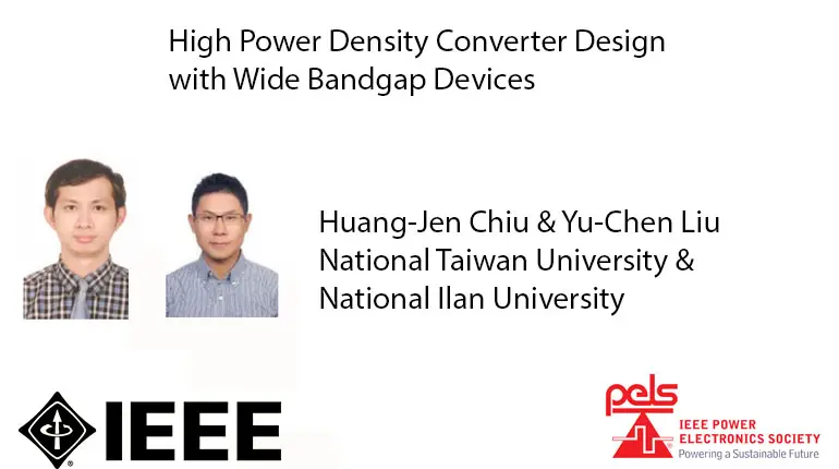 High Power Density Converter Design with Wide Bandgap Devices-Video