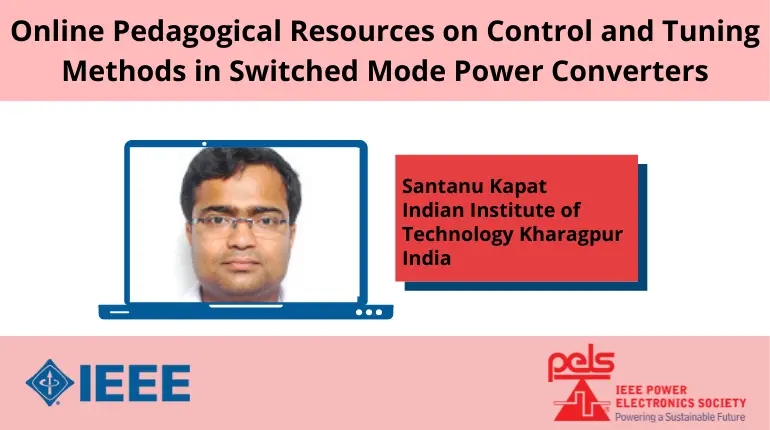 Online Pedagogical Resources on Control and Tuning Methods in Switched Mode Power Converters-Video