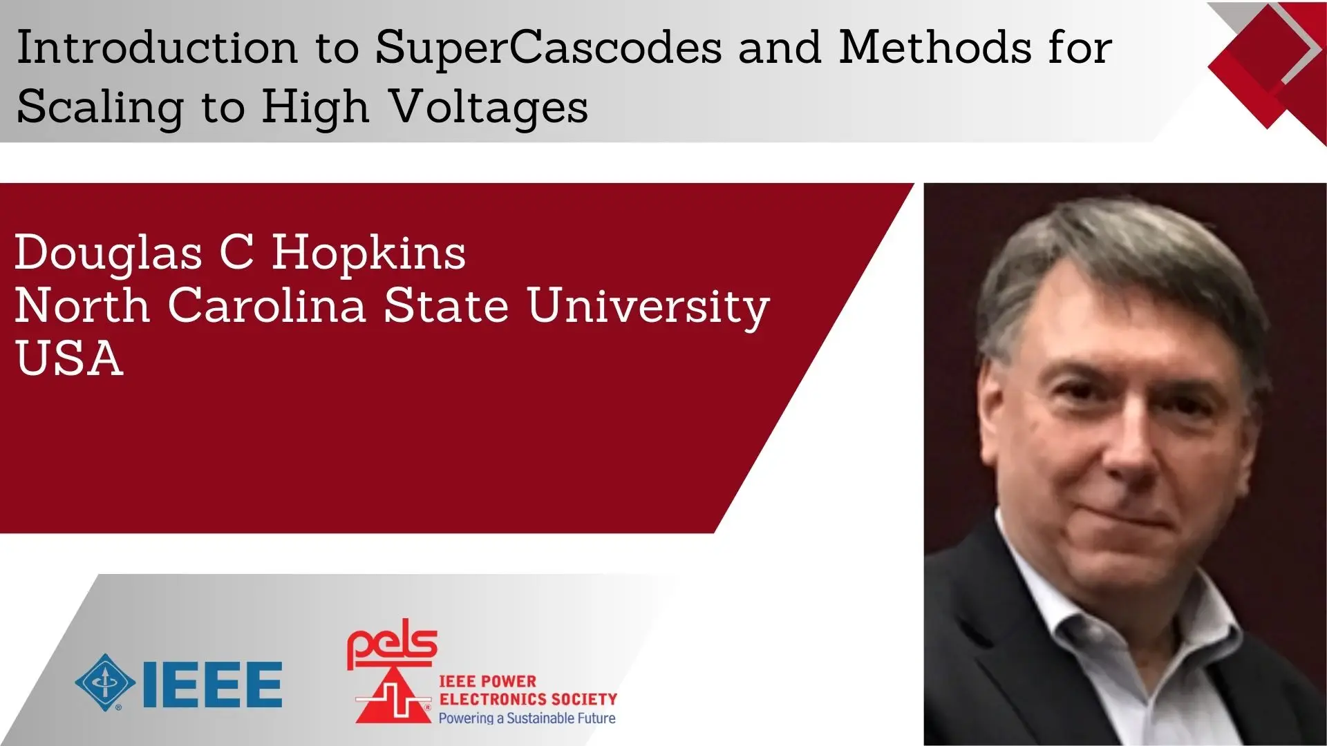 Introduction to SuperCascodes and Methods for Scaling to High Voltages-Video