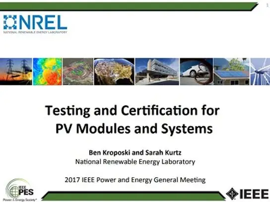 Current R and D in Photovoltaics Technology and Grid Integration