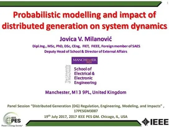 Distributed Generation (DG) Regulation Engineering Modeling and Impacts