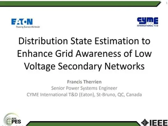 Distribution System State Estimation Algorithm Metering and Data Exchange Advances and Challenges