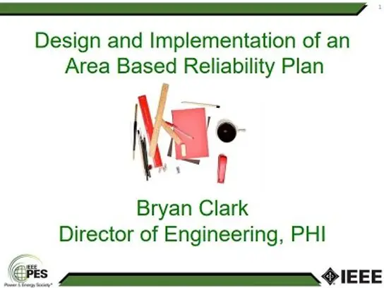 Electric Distribution Reliability Best Practices