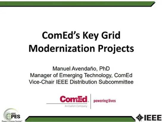 Industry Experiences and Trends in Grid Modernization