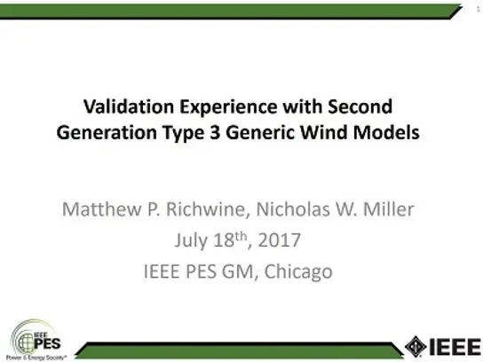 Sharing experiences and insights involving the application of generic wind and photovoltaic transient stability models