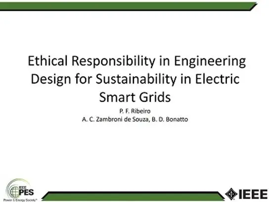 Sustainability Issues in Grid Modernization