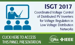Coordinated Voltage Control of Ditributed PV Inverters for Voltage Regulation in Low Voltage Ditribution Networks