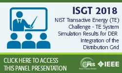 NIST Transactive Energy (TE) Challenge - TE System Simulation Results for DER Integration on the Distribution Grid