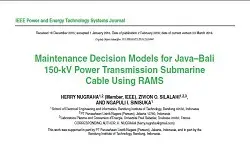Maintenance Decision Models for Java Bali 150 kV Power Transmission Submarine Cable Using RAMS