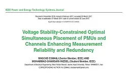 Voltage Stability Constrained Optimal Simultaneous Placement of PMUs and Channels Enhancing Measurement Reliability and Redundancy