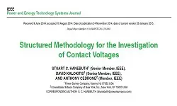 Structured Methodology for the Investigation of Contact Voltages