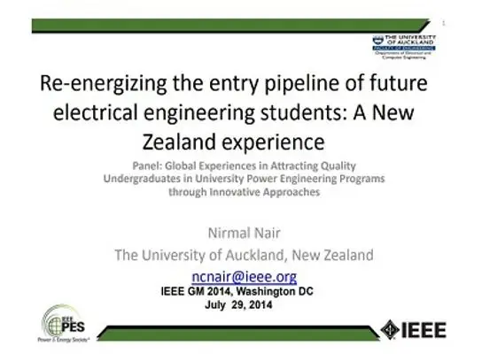 Global Experiences in Attracting Quality Undergraduates in University Power Engineering Programs through Innovative Approaches (panel)