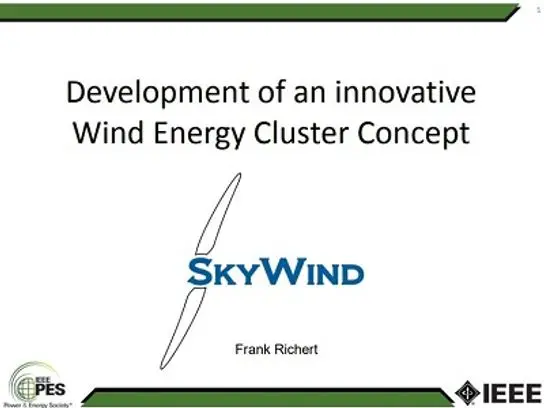 New Wind Turbine Concepts