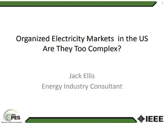 Complexity versus Simplification in Electricity Markets