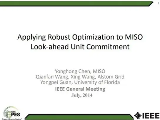 Multi-Stage Optimization and Its Impact on Electricity Market