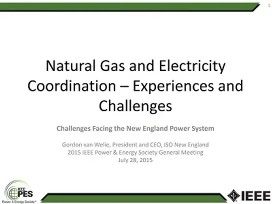 The transformation of the New England power system and the implications for resource adequacy and gas/electricity coordination