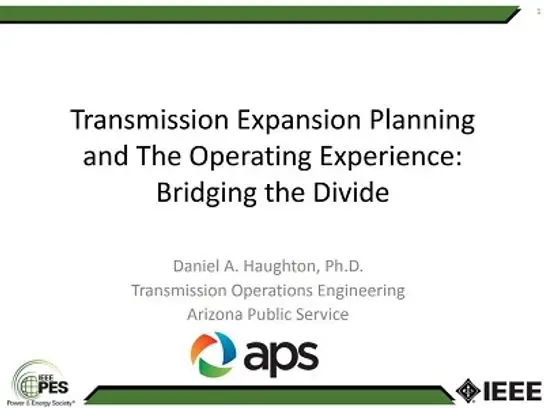 Transmission expansion planning and the operating experience: bridging the divide