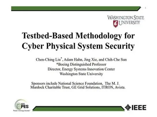 Cyber Physical System Security for Smart Grid: Methodology and Metrics