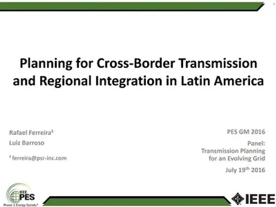 Transmission Planning for an Evolving Grid