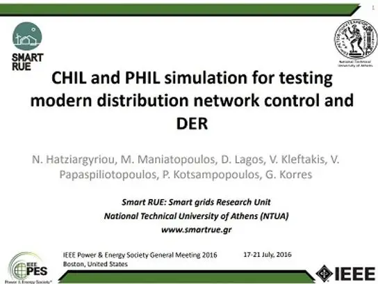 Hardware-In-the-Loop (HIL) based testing of power apparatus