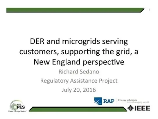 New England Innovating Technology and Standards for Grid Integration of Distributed Energy Resources and Microgrids