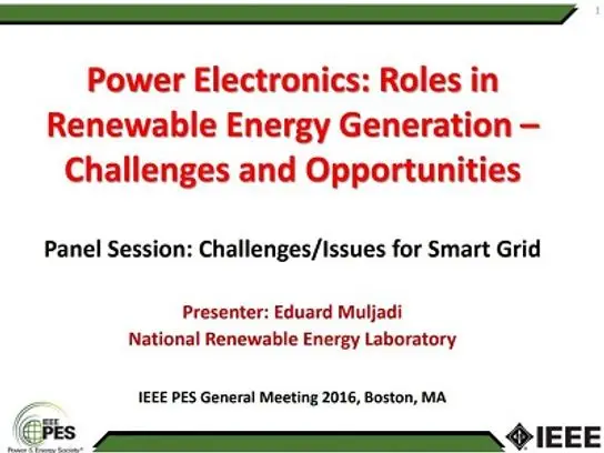 Challenges/Issues for Smart Grid