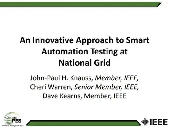 ICGG Smart Grid Applications Paper Session