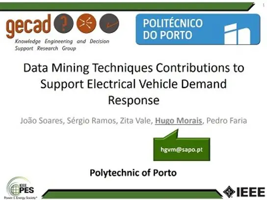 Data Mining Applications for Smart Grids