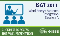 Wind Energy Systems Integration Session A