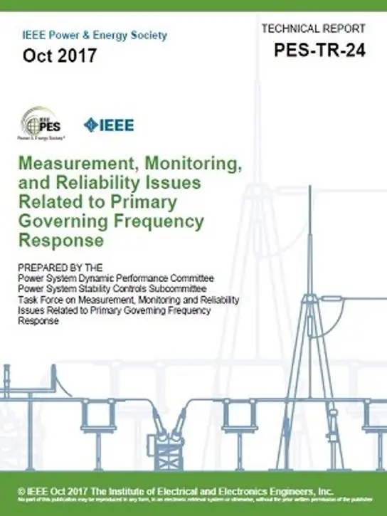 Measurement; Monitoring; and Reliability Issues Related to Primary Governing FrequencyResponse