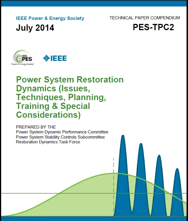 Power System Restoration Dynamics (Issues, Techniques, Planning, Training & Special Considerations)