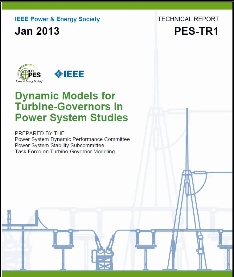 Dynamic Models for Turbine-Governors in Power System Studies
