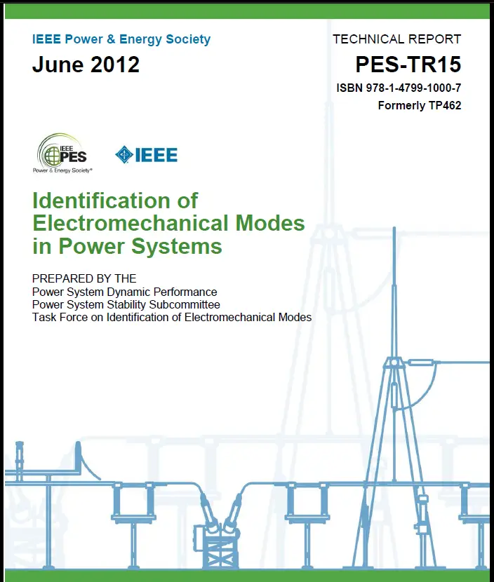 Identification of Electromechanical Modes in Power Systems