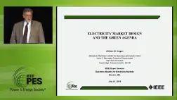 Business Models for Electricity Market - Electricity Market Design and the Green Agenda (Video)