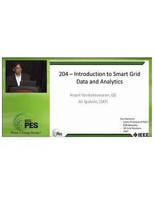 2016 PES GM Tutorial - Smart Grid Data and Analytics - Part 1