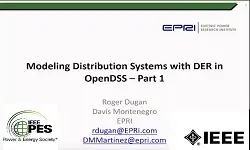 Introduction to OpenDSS Parallel Machine – Parallel Processing with OpenDSS Part 1