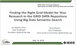 Finding the Right Grid Model for Your Research in the GRID DATA Repository Using Big Data Semantic Search