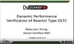 Dynamic Performance Verification of Reactor Type OLTC