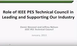 The Role of PES Technical Committees in Leading and Supporting our Industry What Is It and Why Is It Important To You?