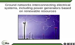 Analysis of Ground Networks Interconnected Electrical Systems Including Power Generators Using Renewable Resources