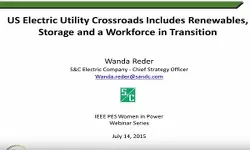 Electric Utility Crossroads Includes Renewables, Storage, and a Workforce in Transition