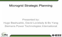 Strategic Planning for Microgrids - Strategies and Tools