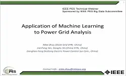 Deep Learning and its Application to Power System Analysis